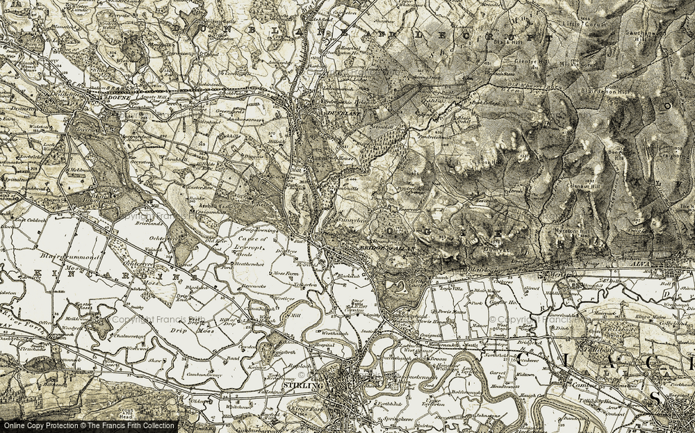 Old Map of Sunnylaw, 1904-1907 in 1904-1907