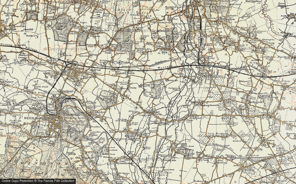 Old Map of Sutton, 1897-1909 in 1897-1909