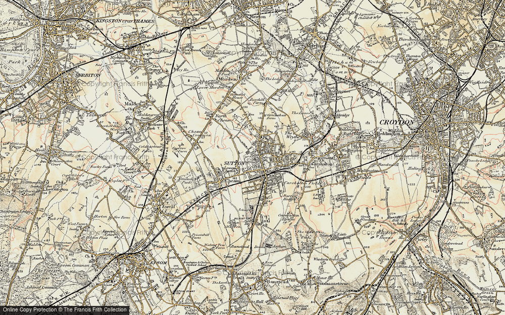 Old Map of Sutton, 1897-1909 in 1897-1909