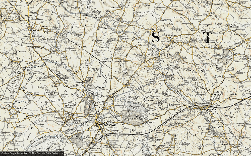 Old Map of Sutton, 1902 in 1902