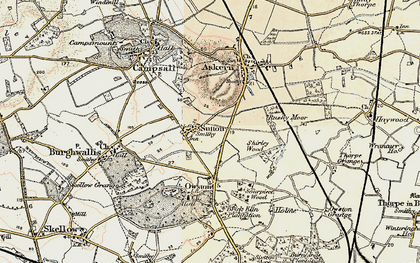 Old map of Sutton in 1903