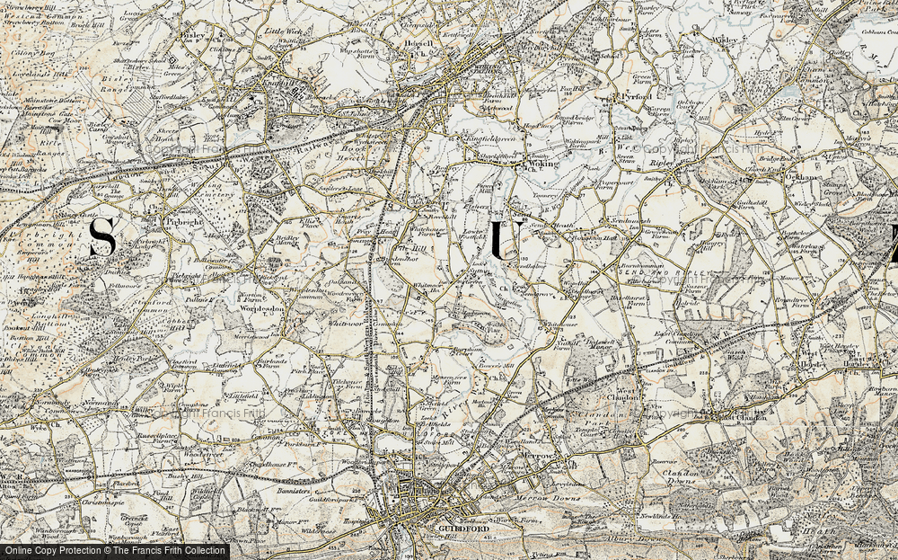 Old Map of Sutton Green, 1897-1909 in 1897-1909