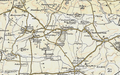 Old map of Swalcliffe in 1898-1901