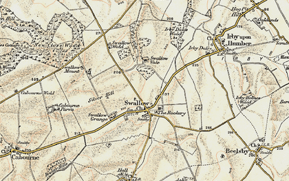 Old map of Swallow in 1903-1908