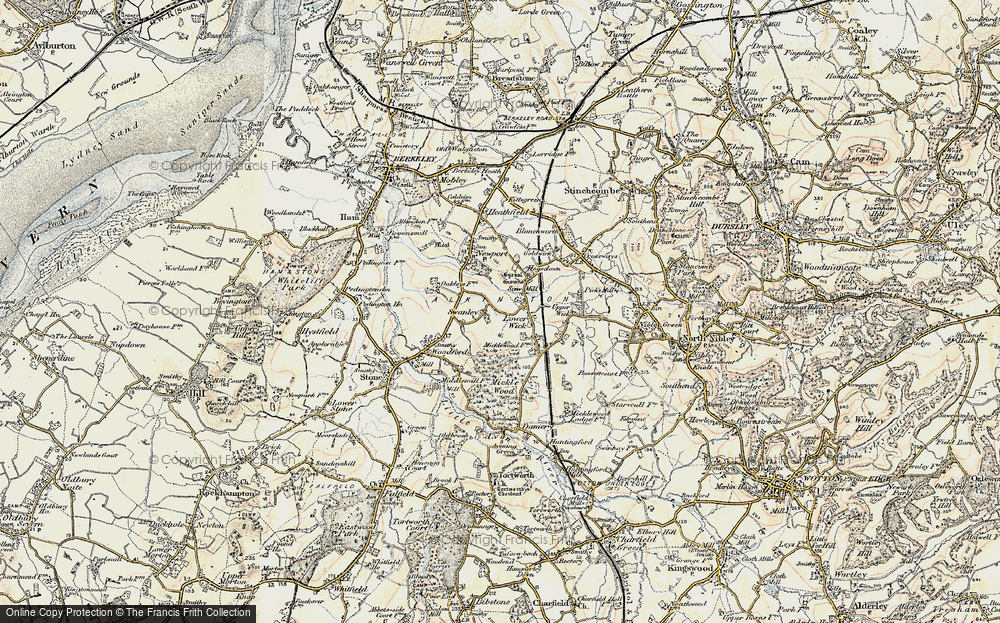 Old Map of Swanley, 1899-1900 in 1899-1900