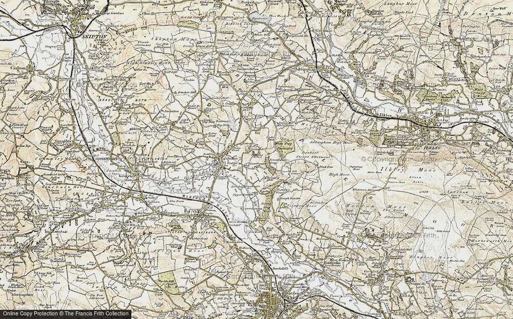 Old Map of Swartha, 1903-1904 in 1903-1904