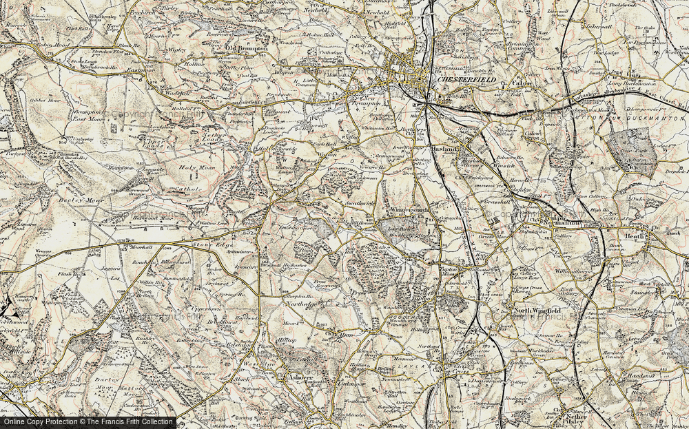 Old Map of Swathwick, 1902-1903 in 1902-1903