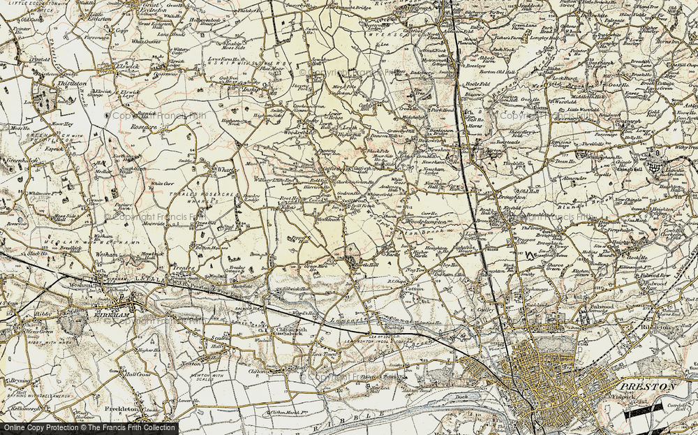 Old Map of Swillbrook, 1903-1904 in 1903-1904