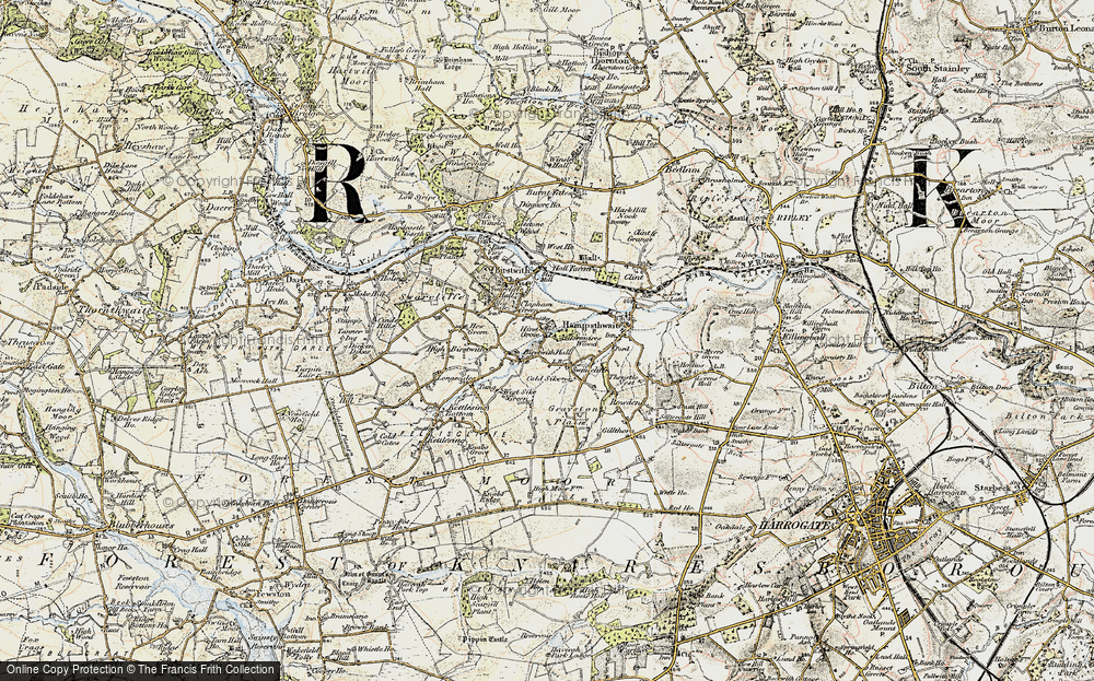Old Map of Swincliffe, 1903-1904 in 1903-1904