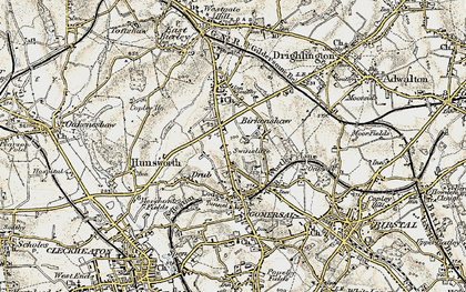 Old map of Swincliffe in 1903