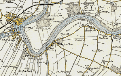 Old map of Swinefleet in 1903