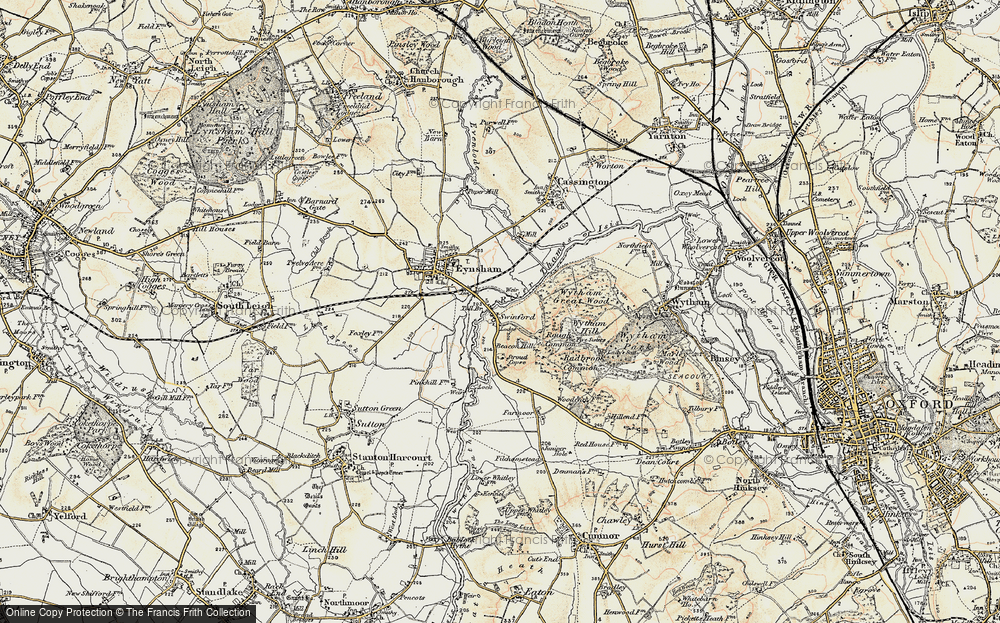 Old Map of Swinford, 1898-1899 in 1898-1899