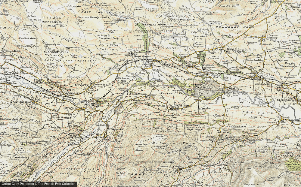 Old Map of Swinithwaite, 1903-1904 in 1903-1904
