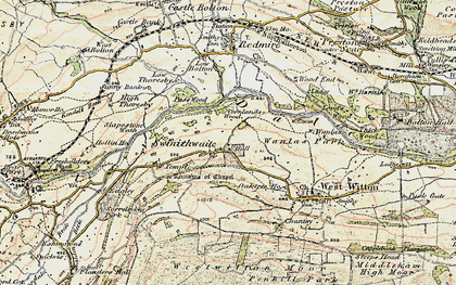 Old map of Swinithwaite in 1903-1904