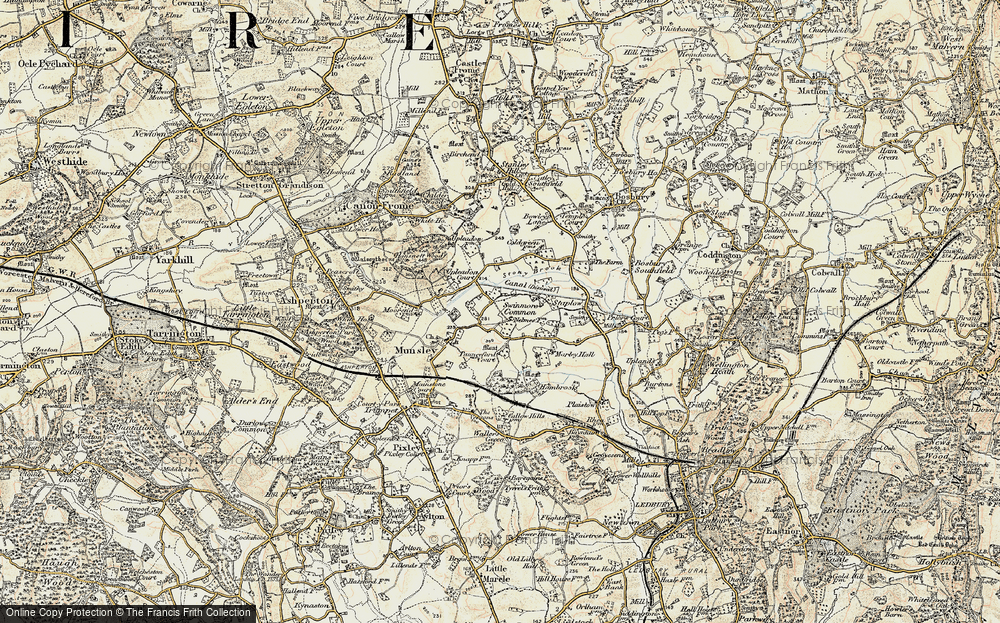 Old Map of Swinmore Common, 1899-1901 in 1899-1901