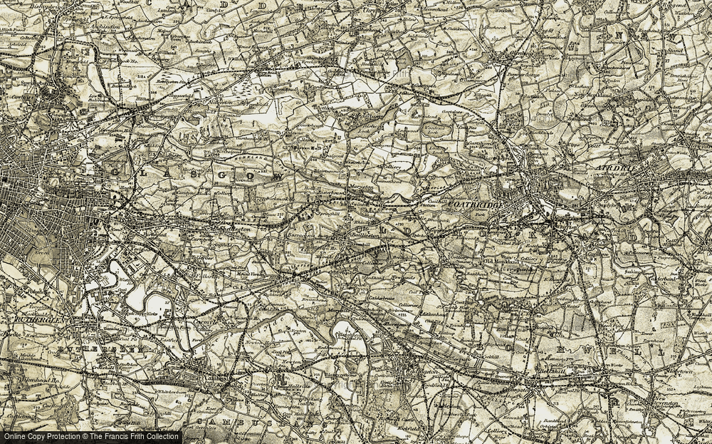 Old Map of Swinton, 1904-1905 in 1904-1905