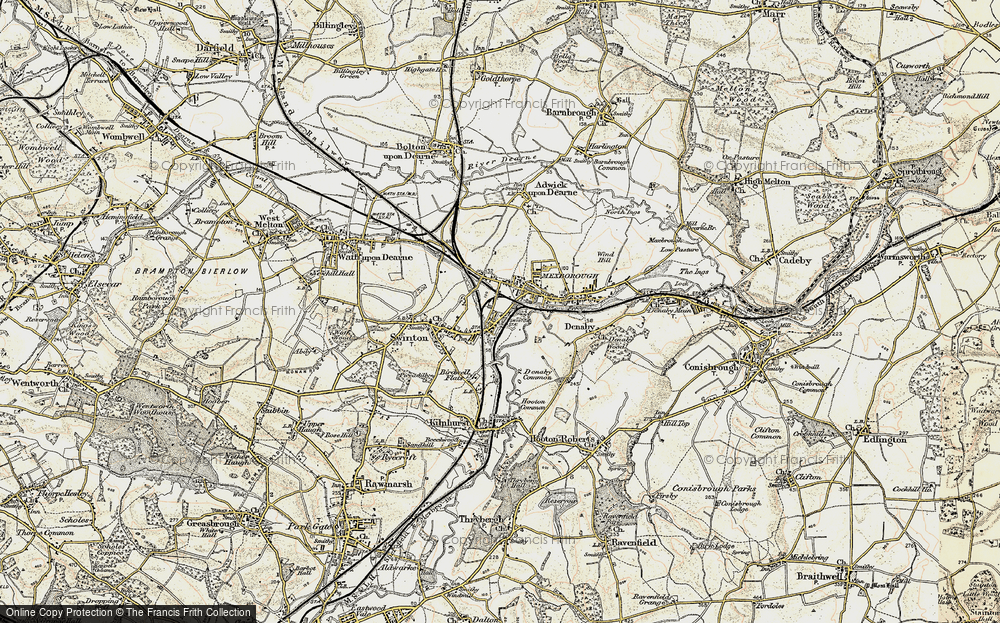 Old Map of Swinton Bridge, 1903 in 1903