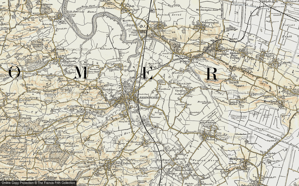 Old Map of Sydenham, 1898-1900 in 1898-1900