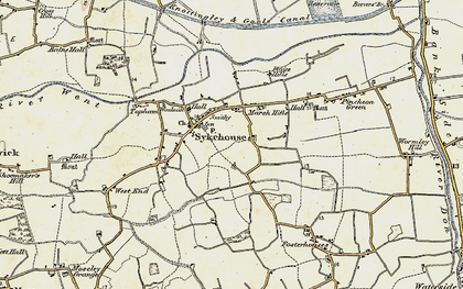 Old map of Sykehouse in 1903