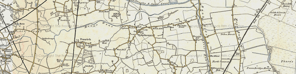 Old map of Sykehouse in 1903