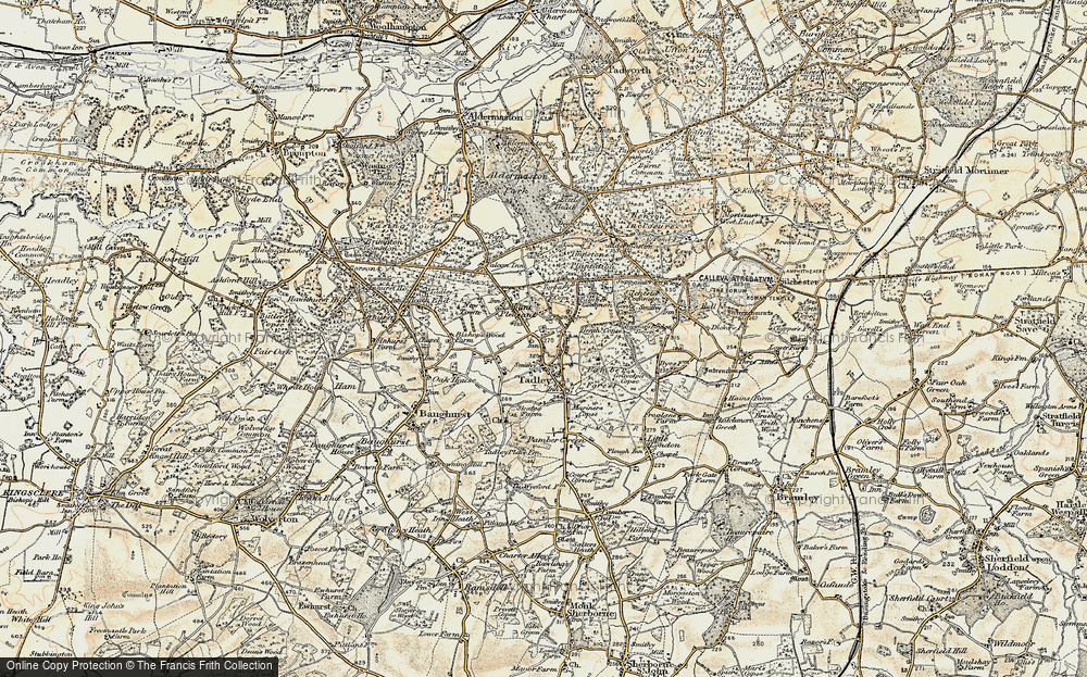 Old Map of Tadley, 1897-1900 in 1897-1900