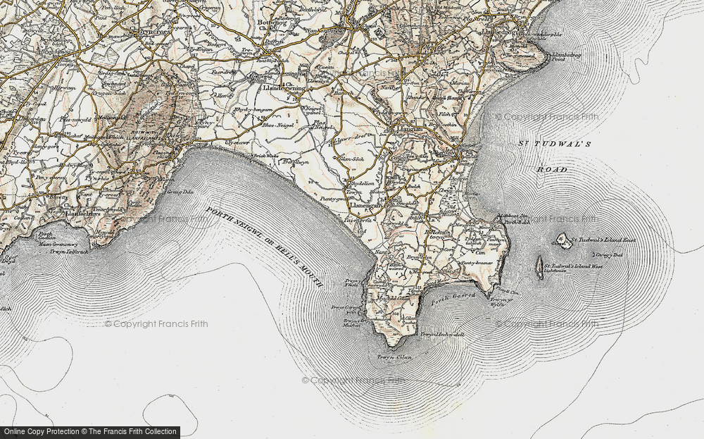 Old Map of Tai-morfa, 1903 in 1903