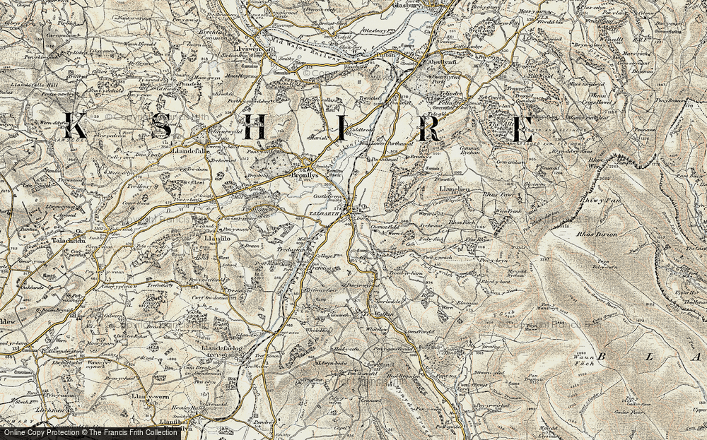 Talgarth, 1900-1901