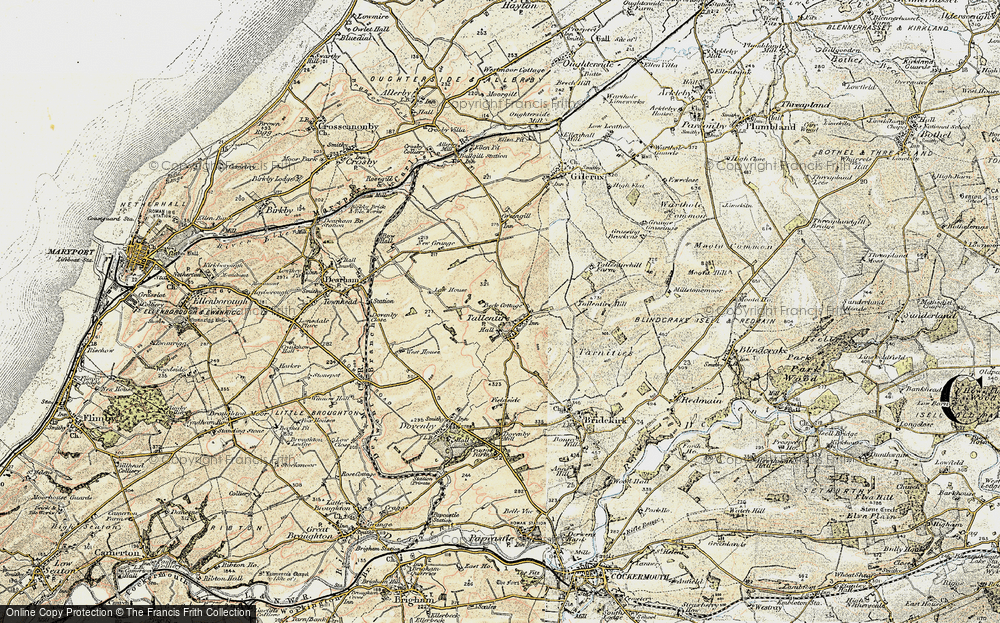 Old Map of Tallentire, 1901-1904 in 1901-1904