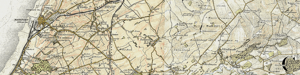 Old map of Tallentire in 1901-1904