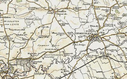 Old map of Tame Bridge in 1903-1904