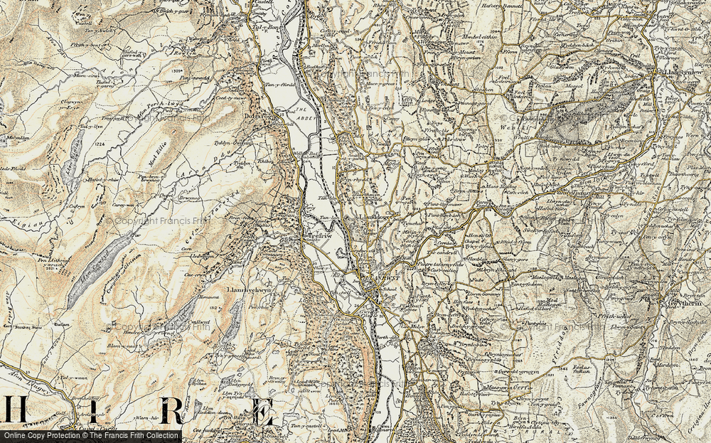 Old Map of Tan-lan, 1902-1903 in 1902-1903