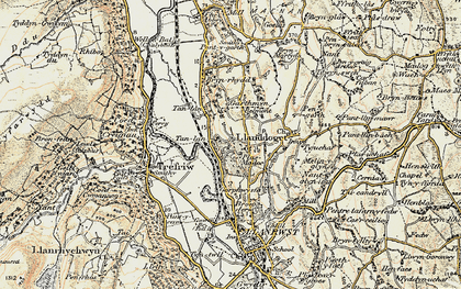 Old map of Tan-lan in 1902-1903