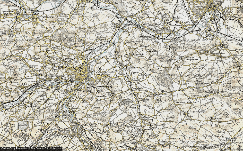 Old Map of Tandem, 1903 in 1903