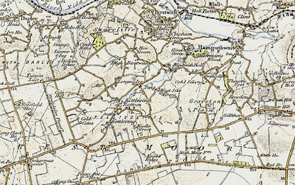 Old map of Tang in 1903-1904