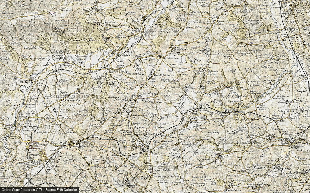 Old Map of Tantobie, 1901-1904 in 1901-1904
