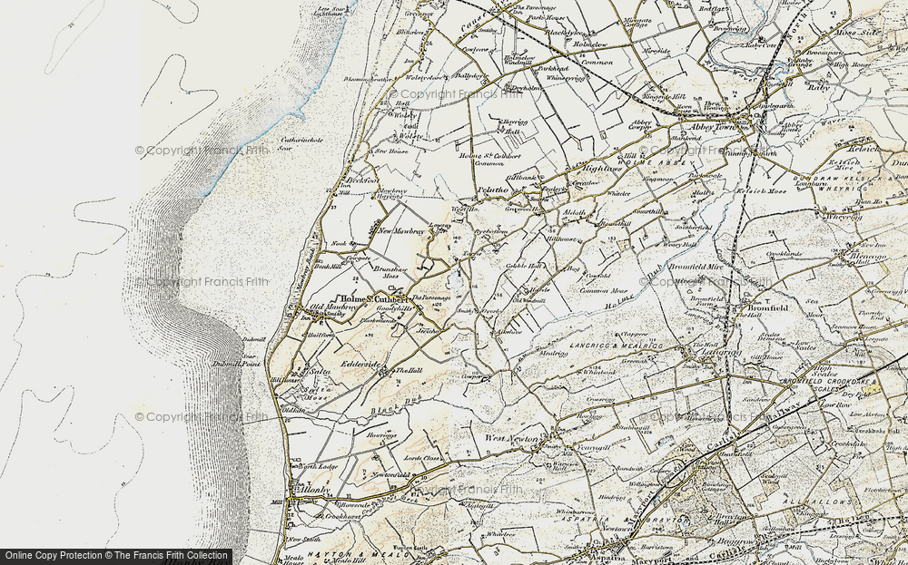 Old Map of Tarns, 1901-1904 in 1901-1904
