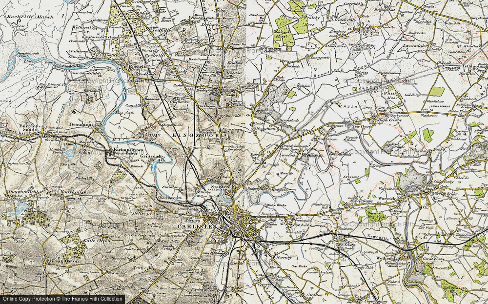 Old Map of Tarraby, 1901-1904 in 1901-1904