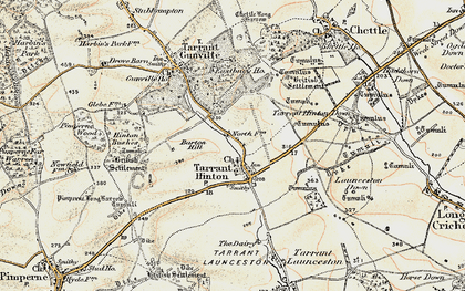 Old map of Barton Hill in 1897-1909