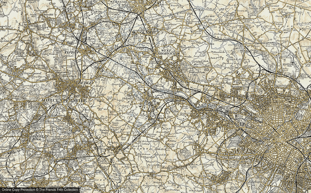 Old Map of Tat Bank, 1902 in 1902