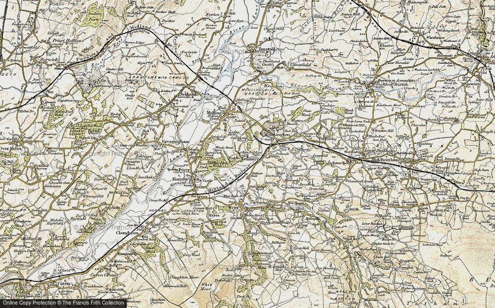 Old Map of Tatham, 1903-1904 in 1903-1904