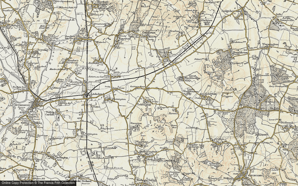 Old Map of Teddington, 1899-1900 in 1899-1900