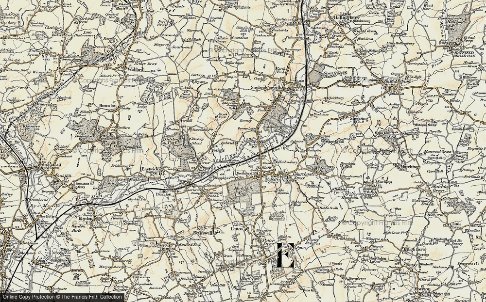 Temple Fields, 1898