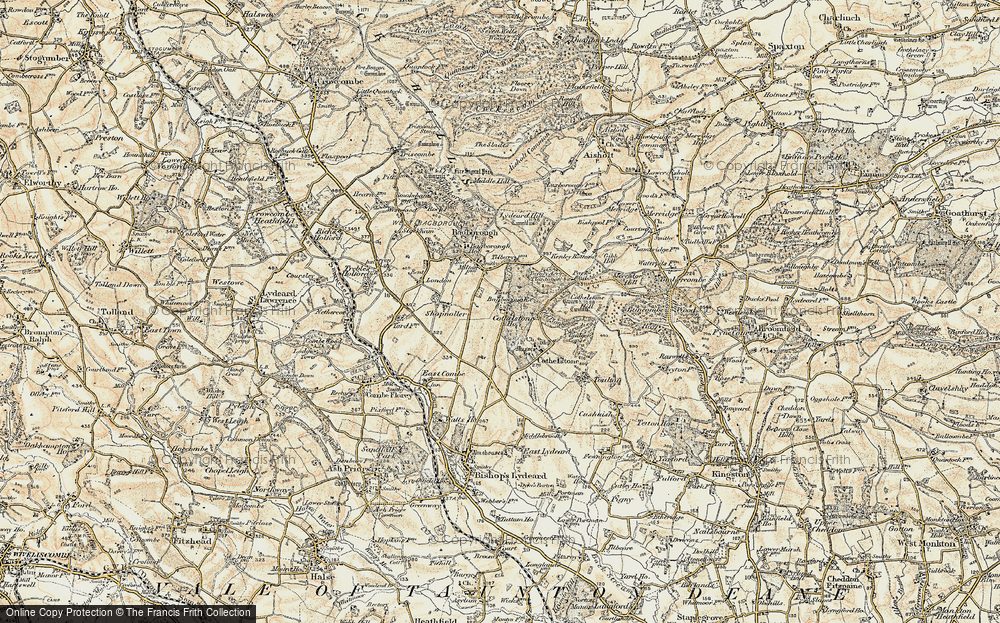 Old Map of Terhill, 1898-1900 in 1898-1900