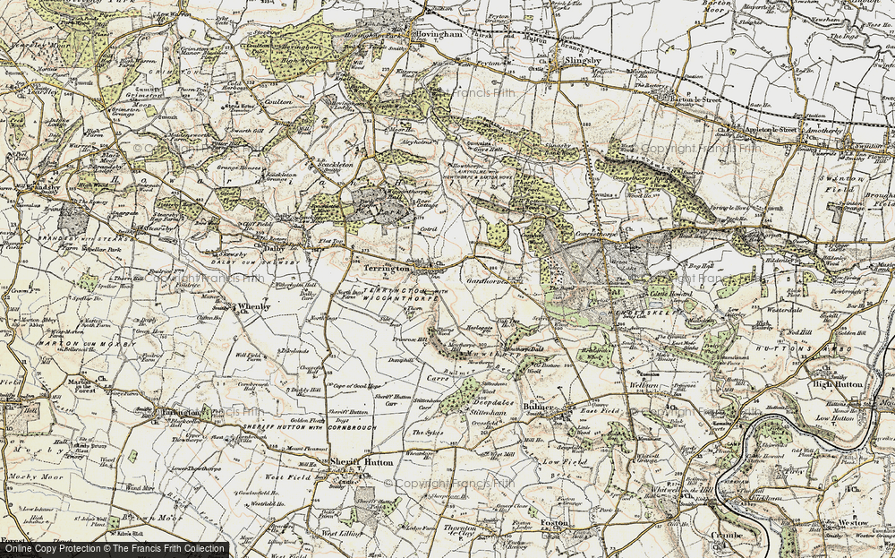 Old Map of Terrington, 1903-1904 in 1903-1904