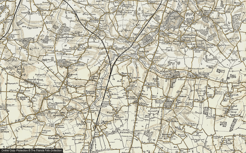 Tharston, 1901-1902