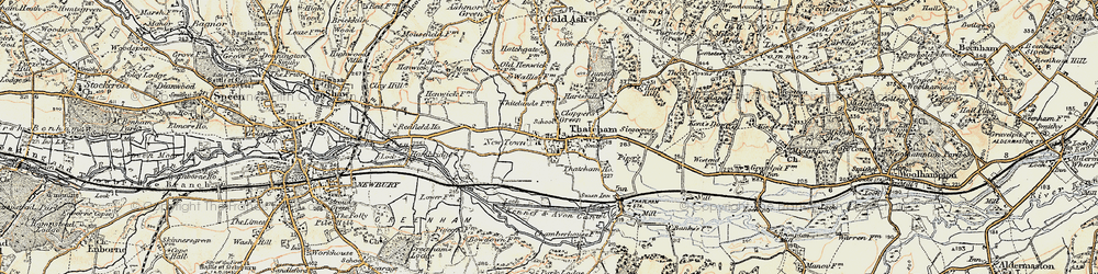 Thatcham Photos Maps Books Memories Francis Frith