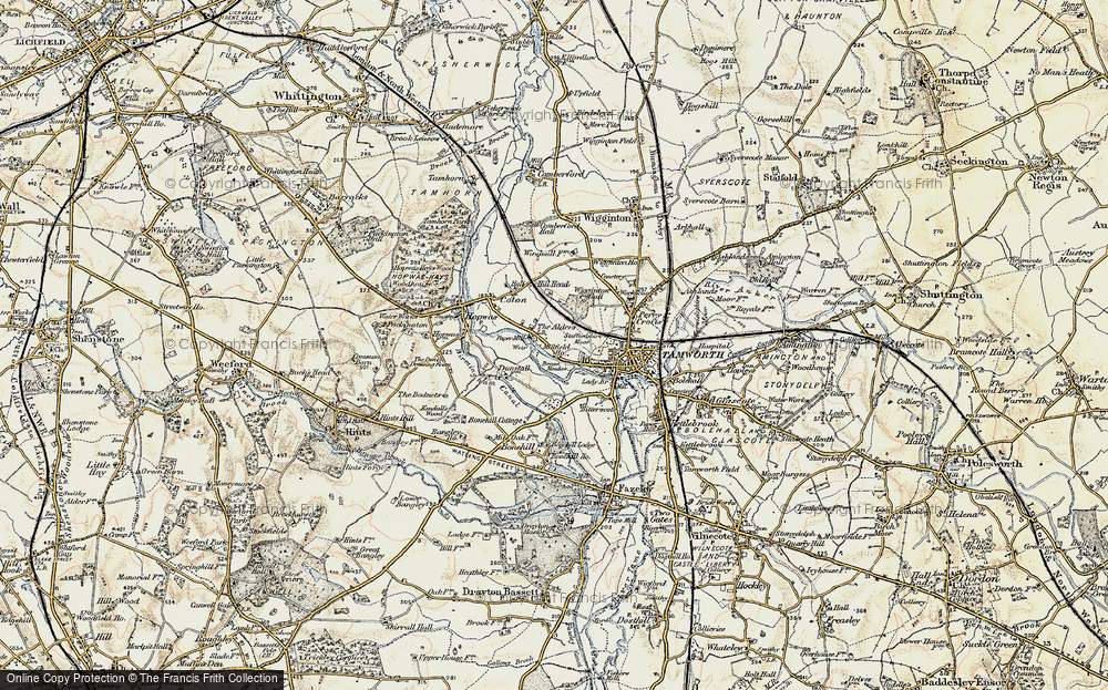 Old Map of The Alders, 1901-1902 in 1901-1902