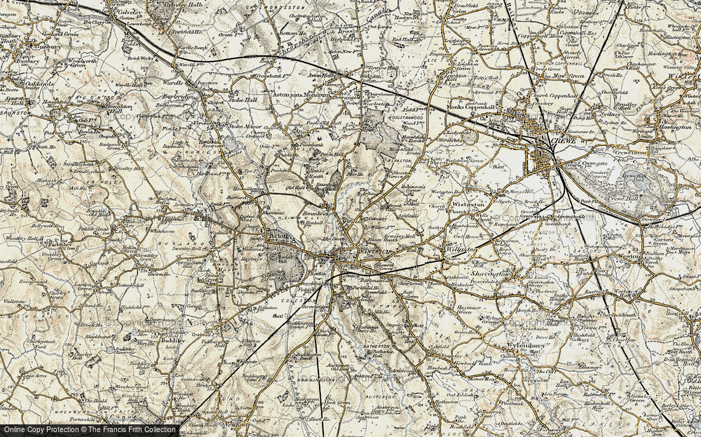 Old Map of The Barony, 1902 in 1902