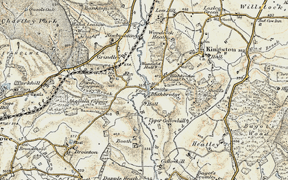 Old map of The Blythe in 1902