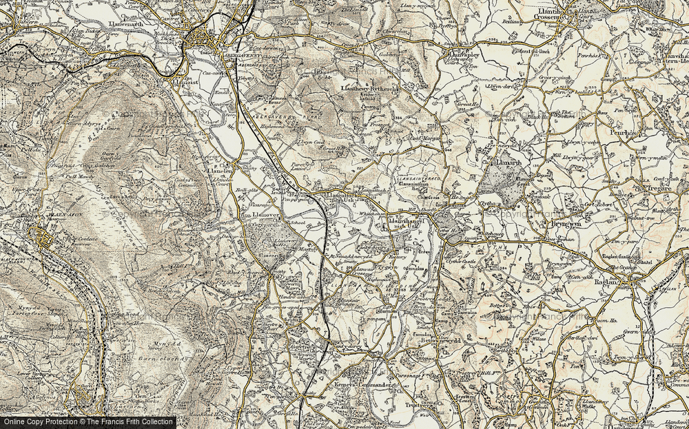 Old Map of The Bryn, 1899-1900 in 1899-1900
